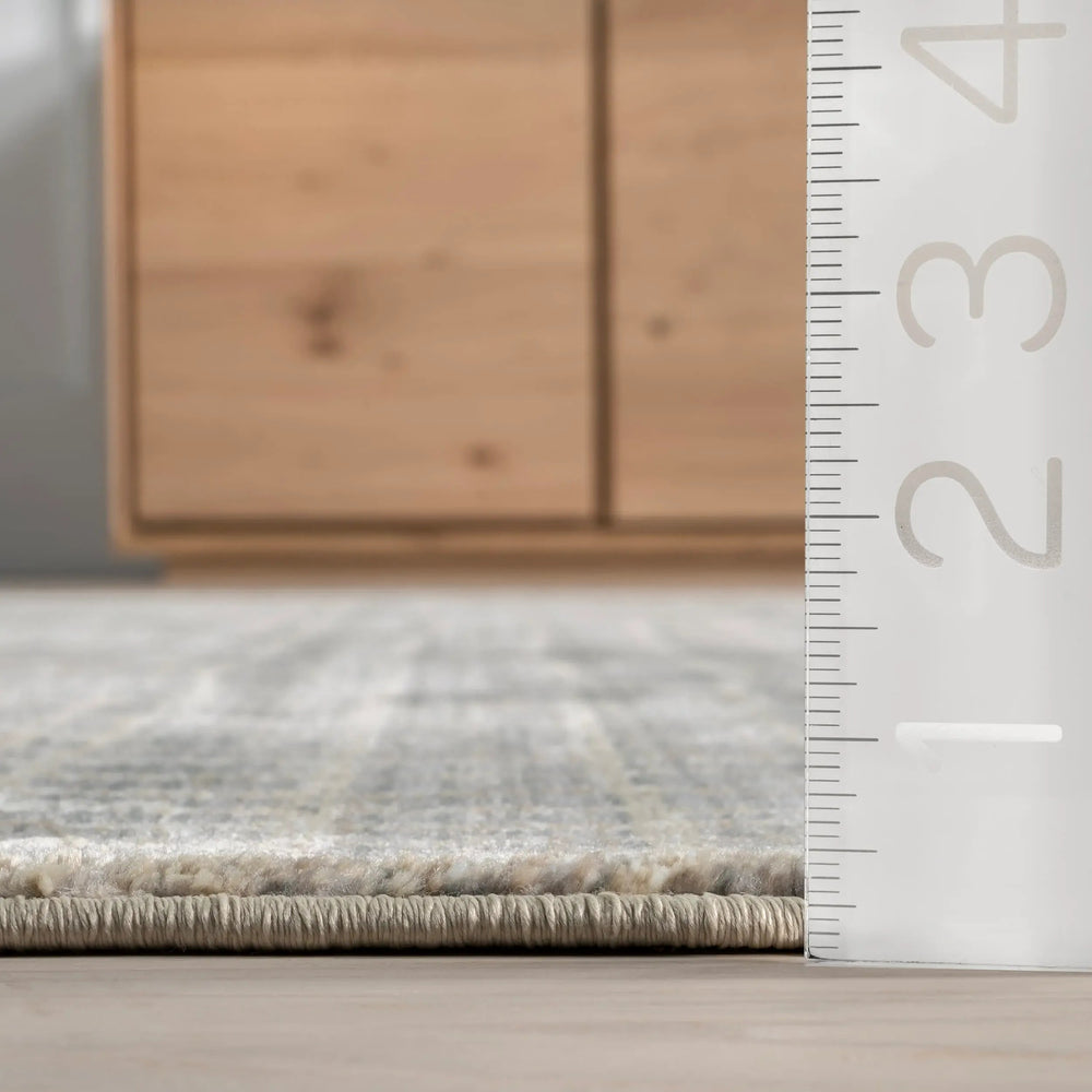 Park Abstract Checked Rug - From Where Finds - 