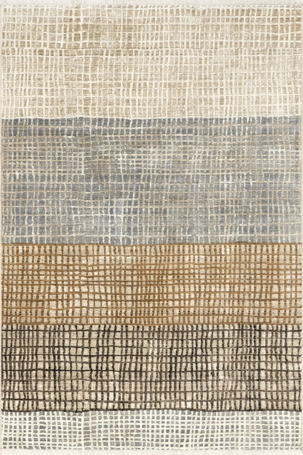 Park Abstract Checked Rug - From Where Finds - 