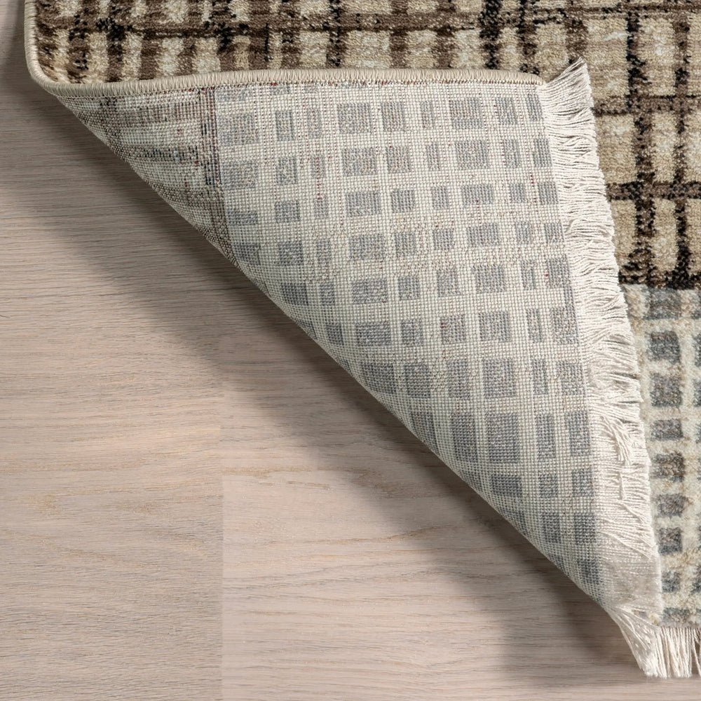 Park Abstract Checked Rug - From Where Finds - 