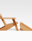 Paso Natural Teak Wood Adirondack Chair - From Where - 