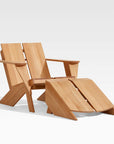 Paso Natural Teak Wood Adirondack Chair - From Where - 