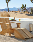 Paso Natural Teak Wood Adirondack Chair - From Where - 