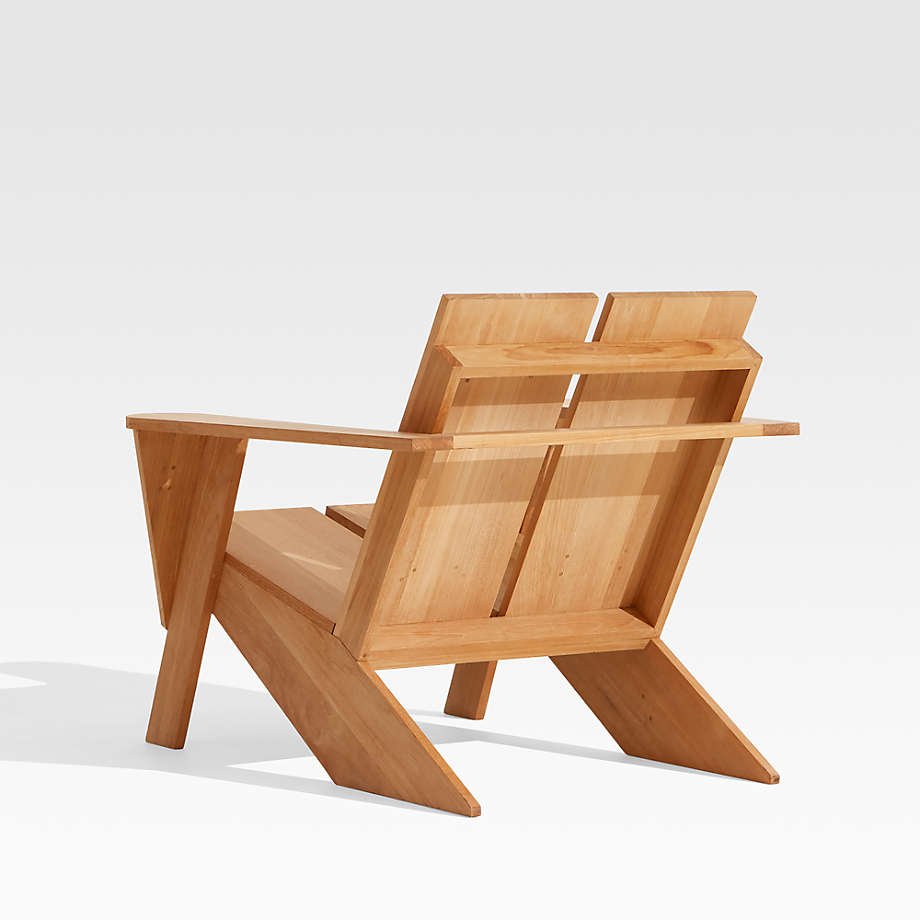 Paso Natural Teak Wood Adirondack Chair - From Where - 