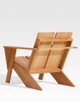Paso Natural Teak Wood Adirondack Chair - From Where - 