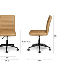 Passo Leather Office Chair - From Where Finds - 