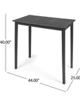 Patio Dining Set with Square Table - From Where - 