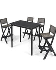Patio Dining Set with Square Table - From Where - 
