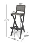 Patio Dining Set with Square Table - From Where - 