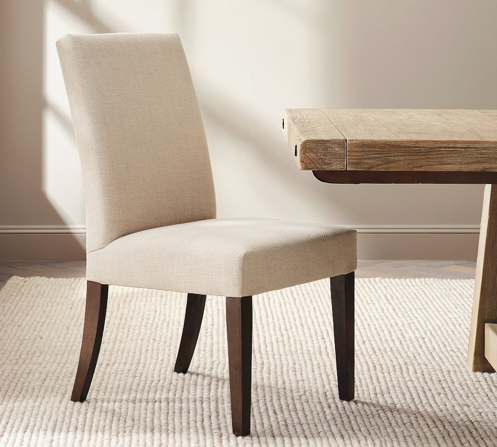 PB Comfort Square Upholstered Dining Chair - From Where Finds - 