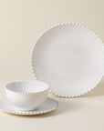 Pearl 12 - Piece Dinnerware Set with Bowl - From Where Finds - 
