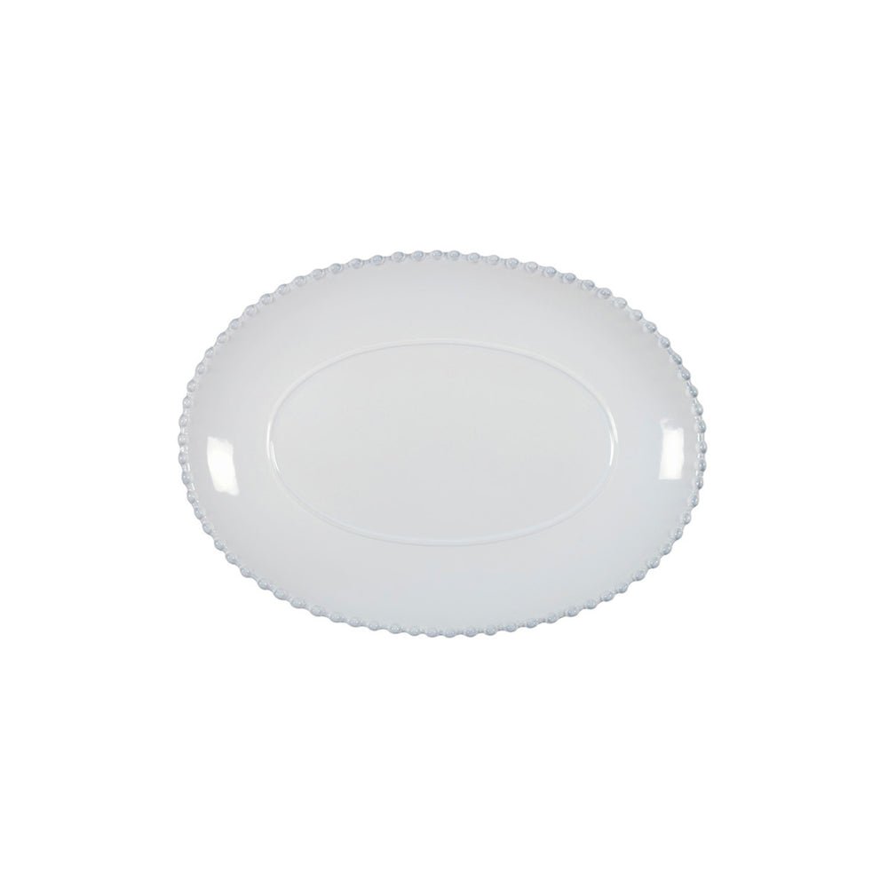Pearl 13" Oval Platter - From Where Finds - 