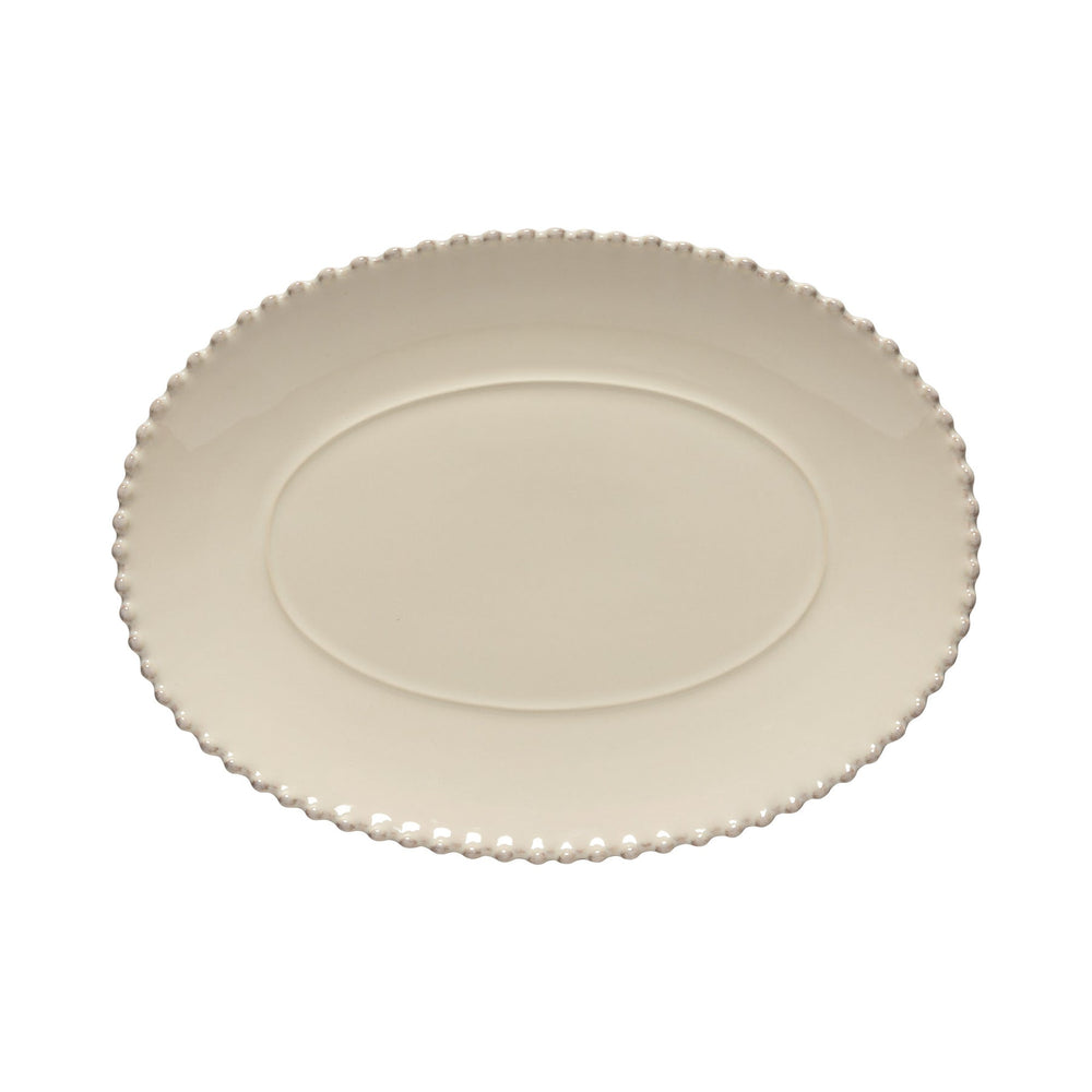 Pearl 14" Oval Platter - From Where Finds - 
