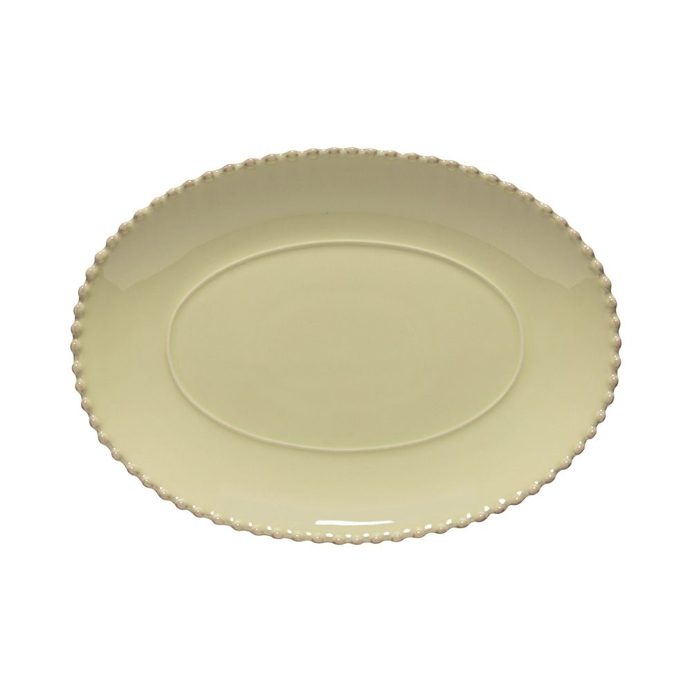 Pearl 14" Oval Platter - From Where Finds - 