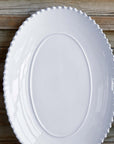 Pearl 16" Oval Platter - From Where Finds - 