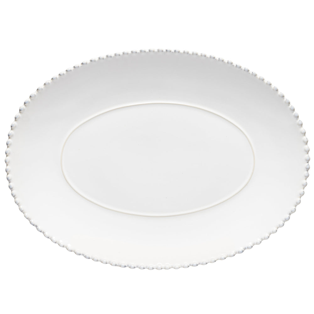 Pearl 16" Oval Platter - From Where Finds - 