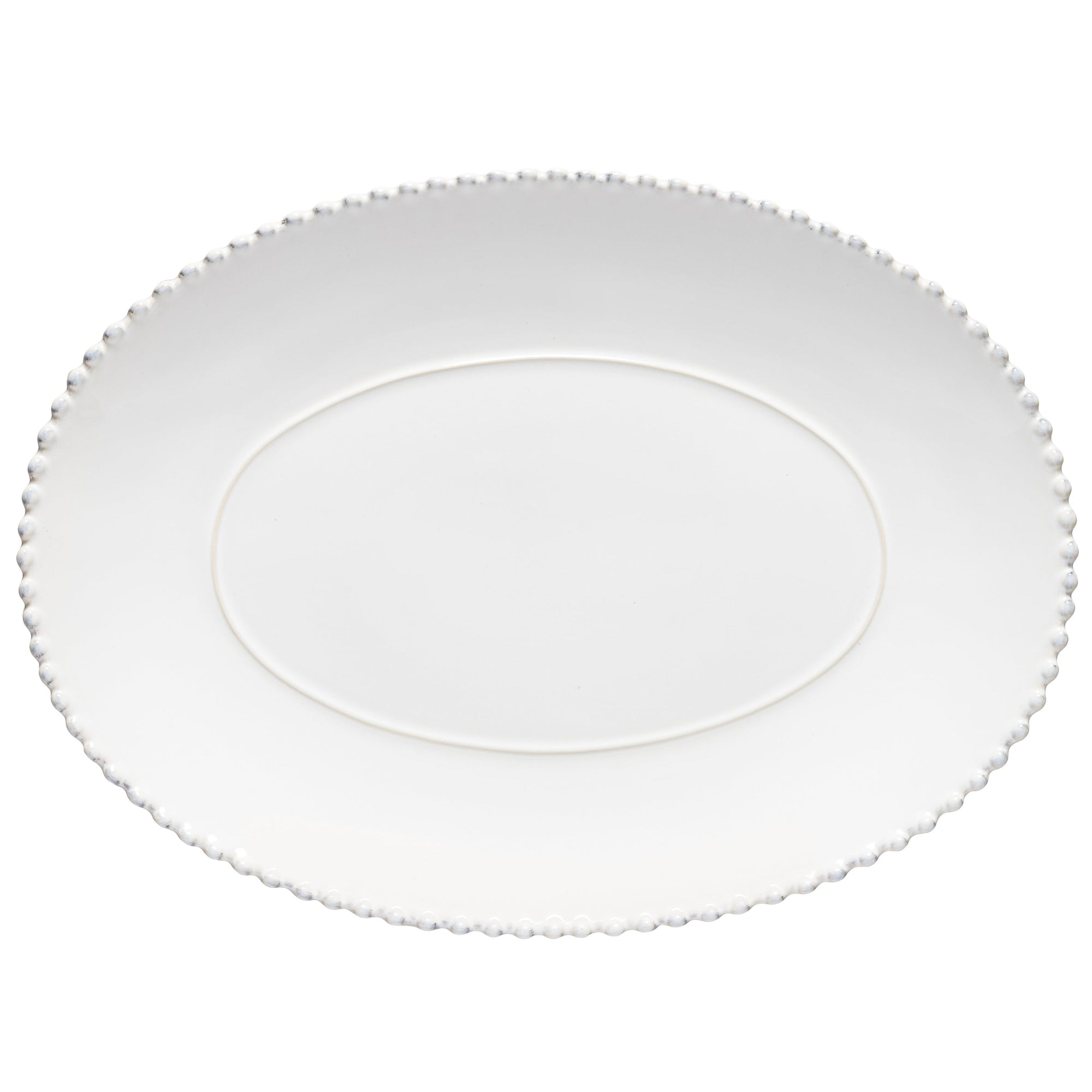 Pearl 16" Oval Platter - From Where Finds - 