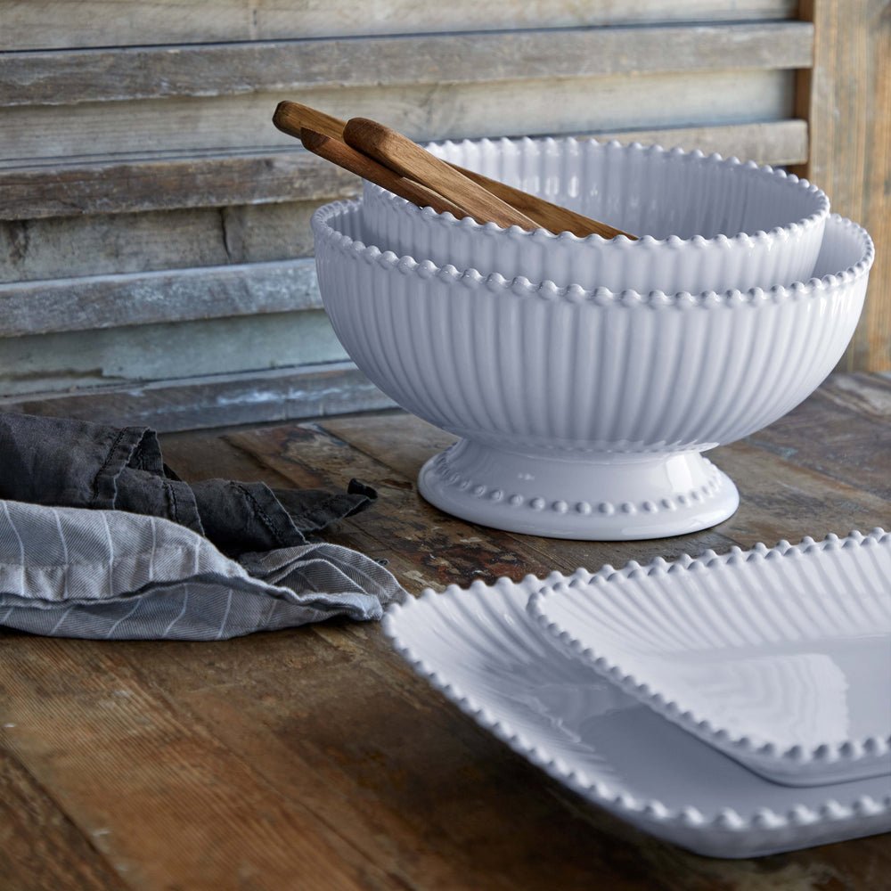 Pearl Large Rectangular Platter - From Where Finds - 