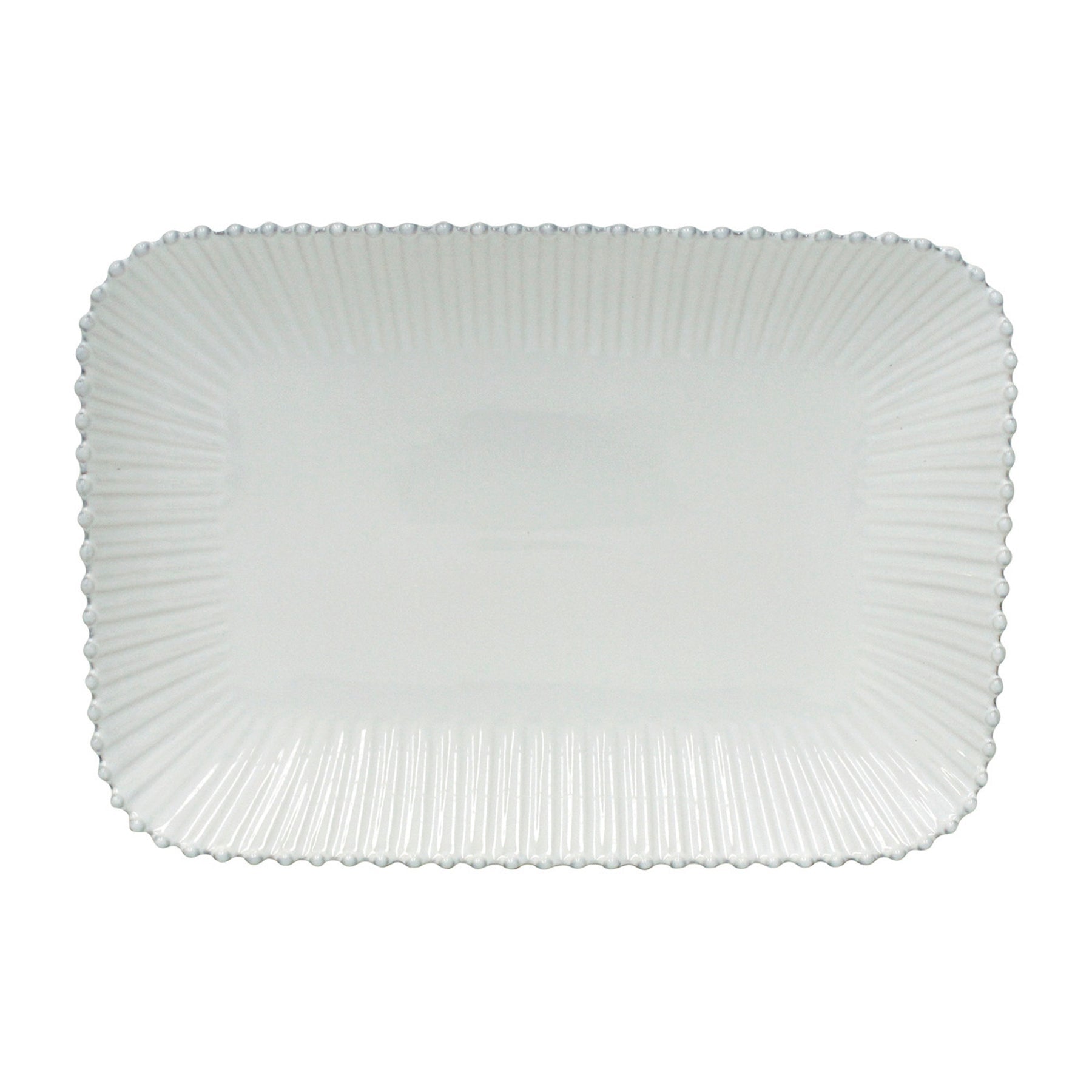 Pearl Large Rectangular Platter - From Where Finds - 