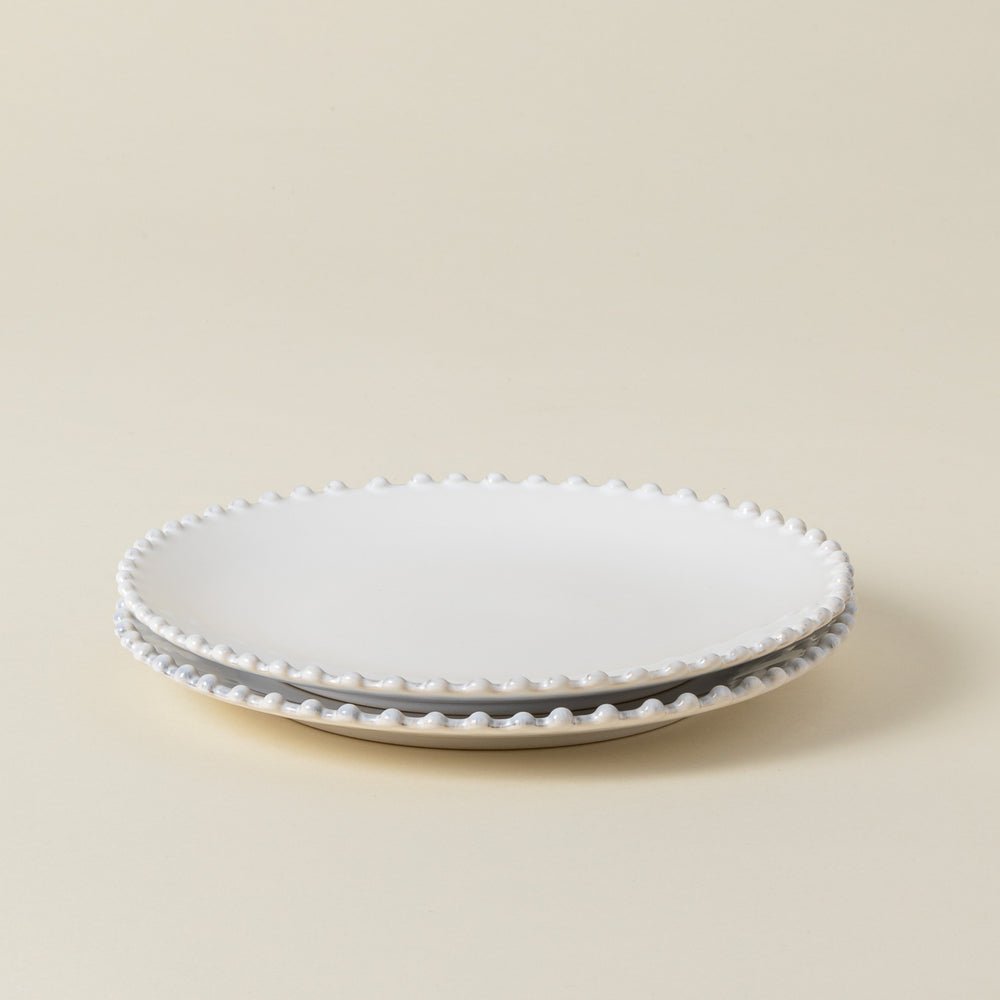 Pearl Salad/Dessert Plate (Set of 6) - From Where Finds - 