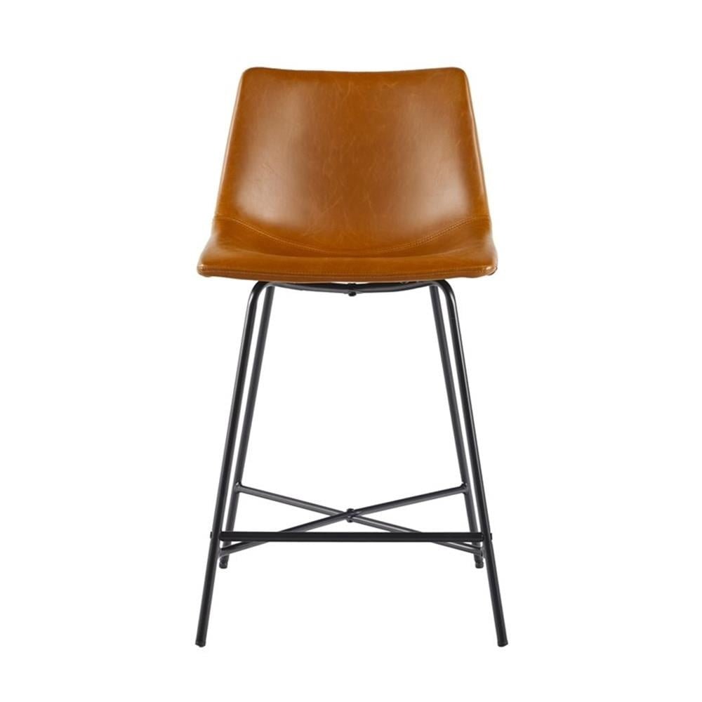 Pemberly Row Upholstered Counter Stool - From Where - 