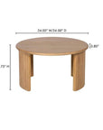 Pence Oval Coffee Table - From Where - 