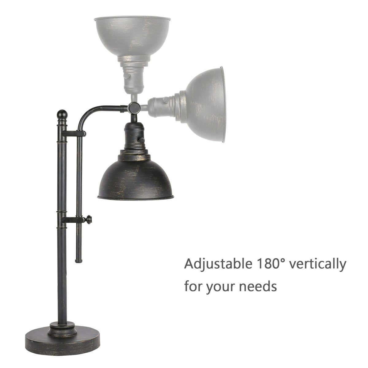 Pendley Adjustable Metal Desk Lamp - From Where - 