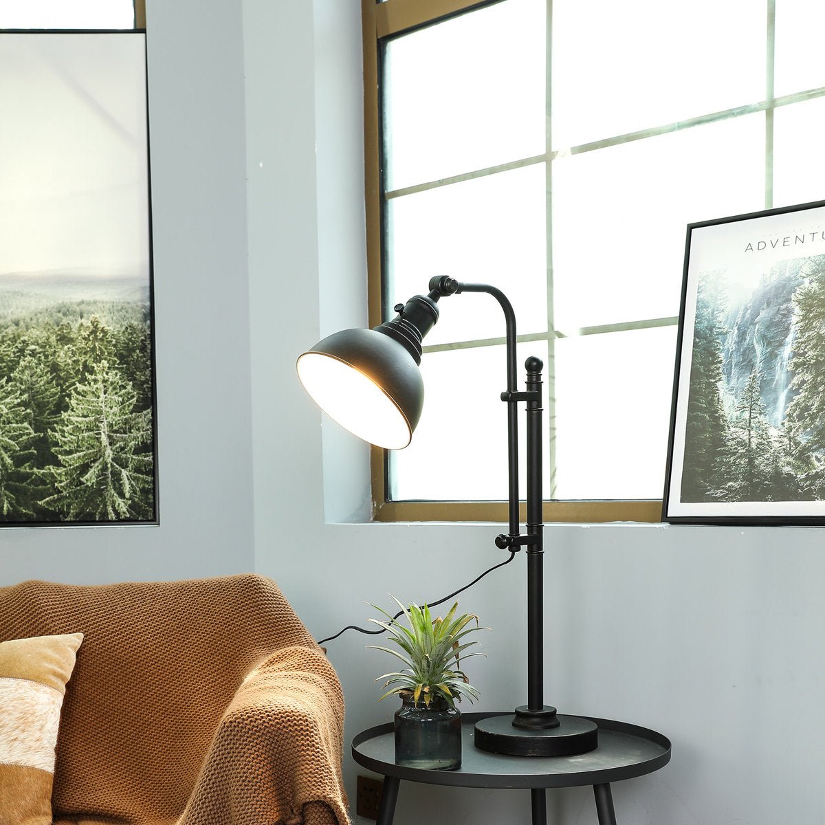 Pendley Adjustable Metal Desk Lamp - From Where - 