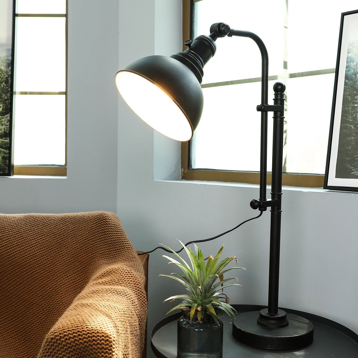 Pendley Adjustable Metal Desk Lamp - From Where - 