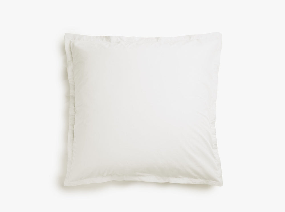 Percale Euro Sham - From Where -