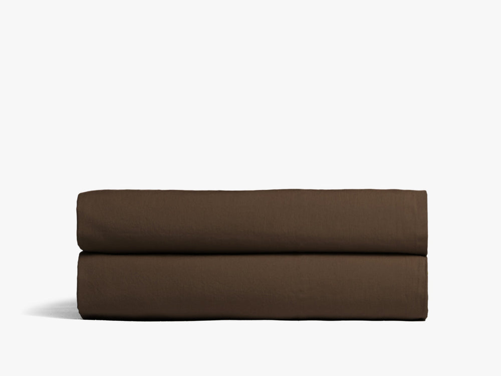 Percale Fitted Sheet - From Where -