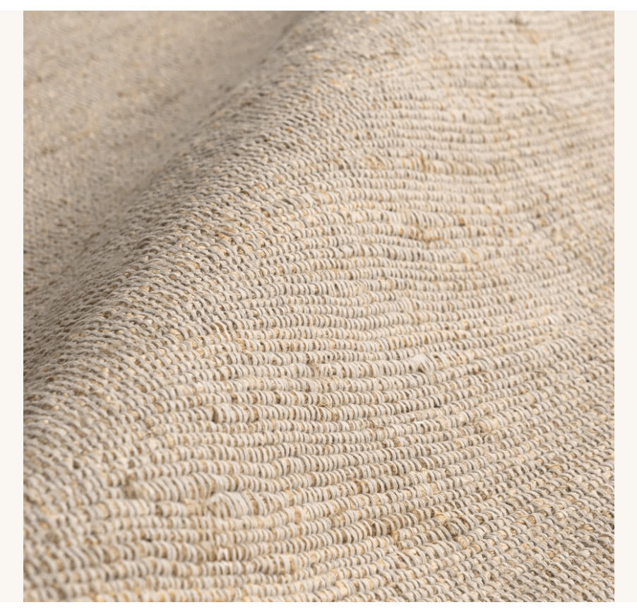 Perfect Handwoven Jute - Blend Rug - From Where Finds - 