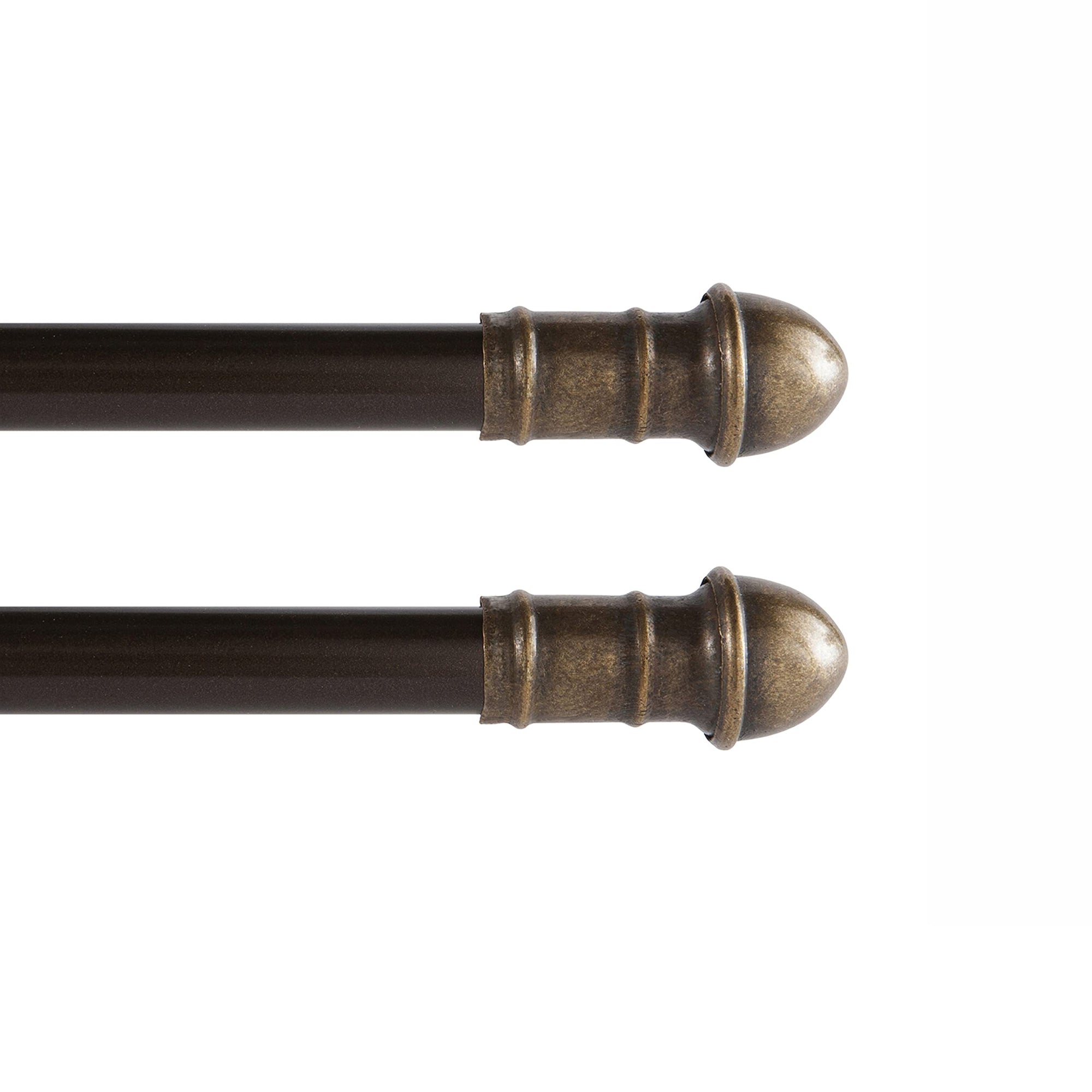 Petite Café Curtain Rod (Set of 2) - From Where - 