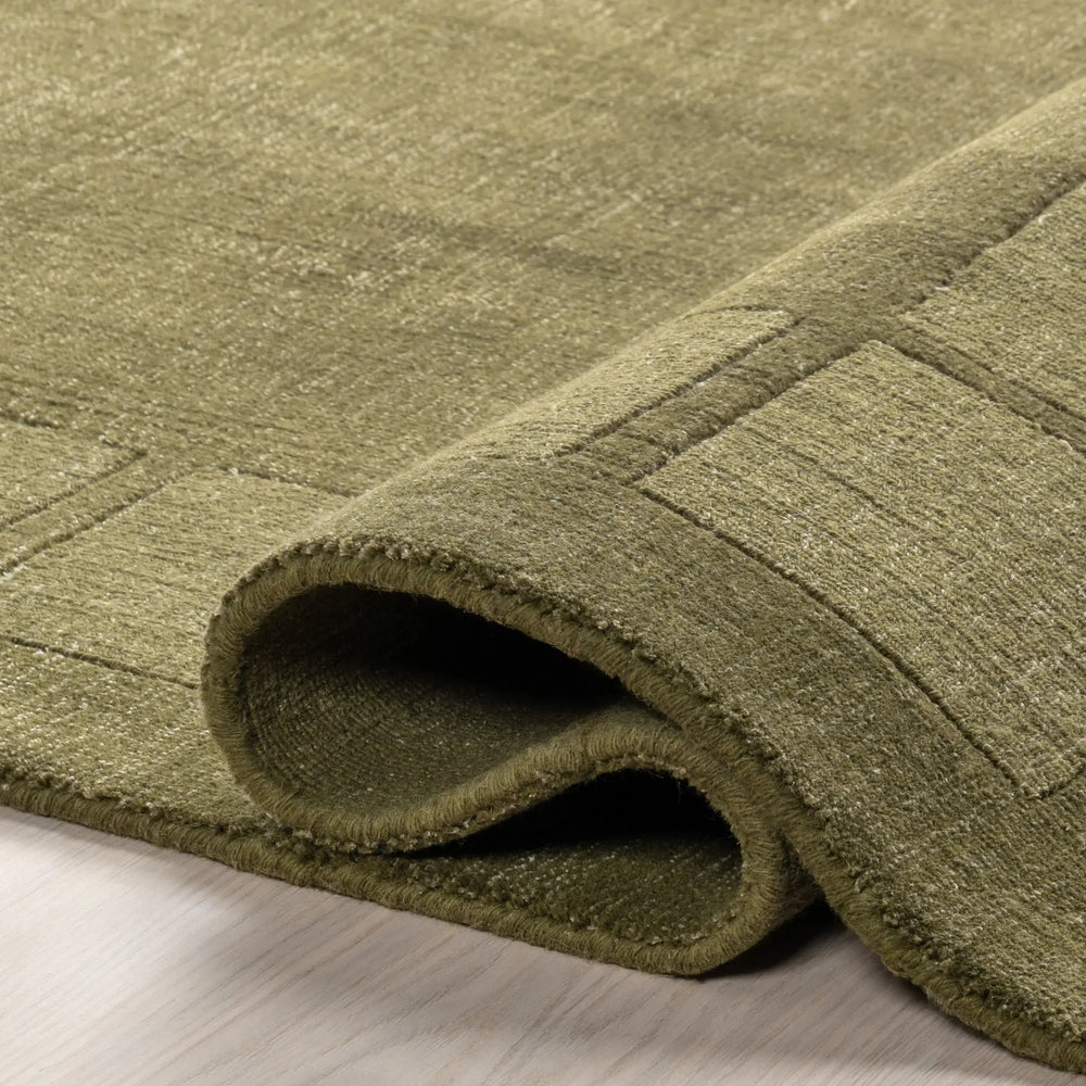 Petra High - Low Wool - Blend Rug - From Where Finds - 