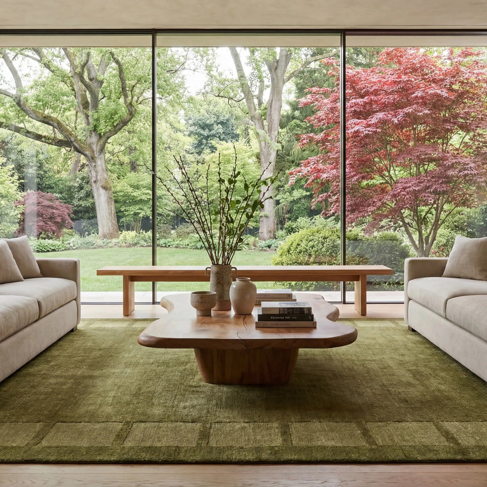 Petra High-Low Wool-Blend Rug - From Where Finds -