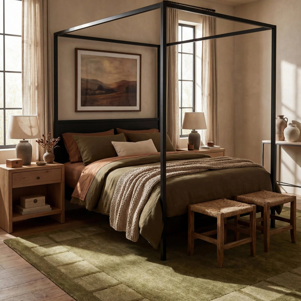 Petra High-Low Wool-Blend Rug - From Where Finds -