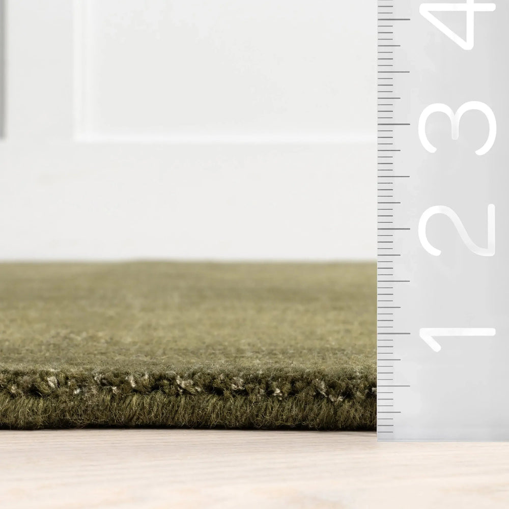 Petra High - Low Wool - Blend Rug - From Where Finds - 