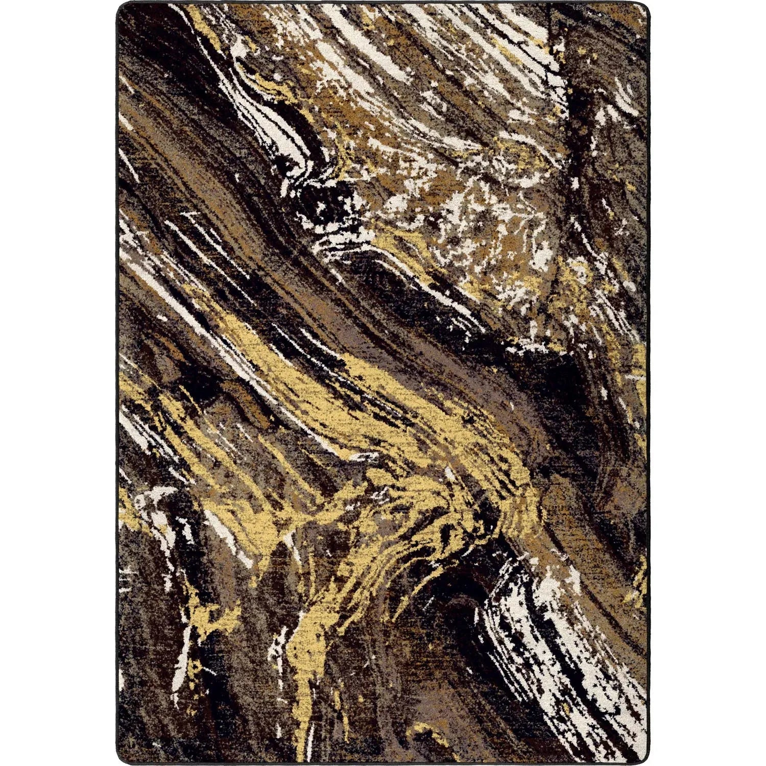 Petrified Area Modern Rug - From Where Finds - 
