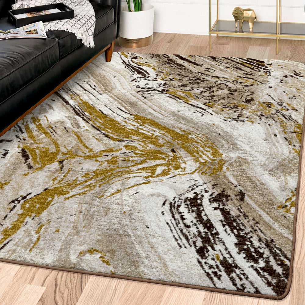 Petrified Area Modern Rug - From Where Finds - 