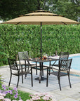 PHI VILLA 5 - Piece Patio Dining Set - From Where - 