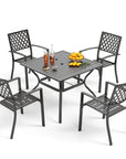 PHI VILLA 5 - Piece Patio Dining Set - From Where - 