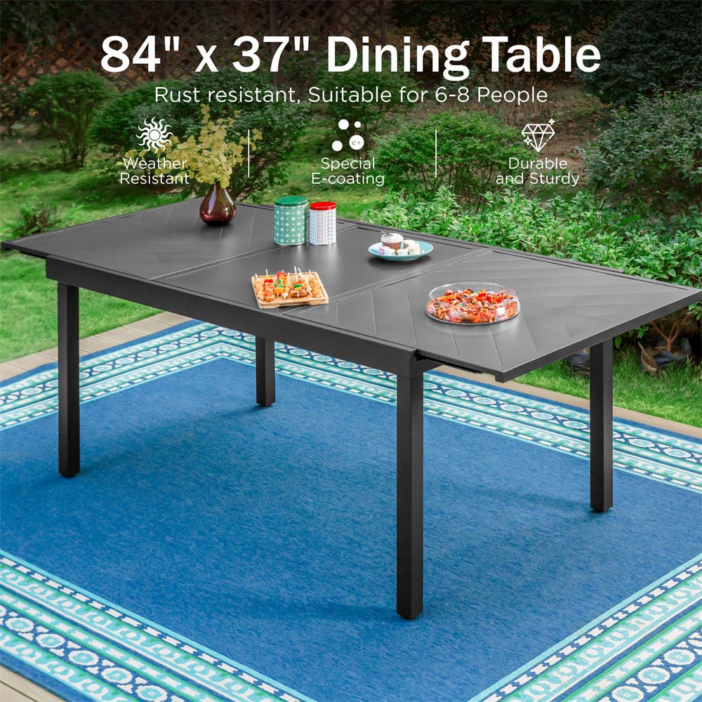 Phi Villa Outdoor Dining Set - From Where - 