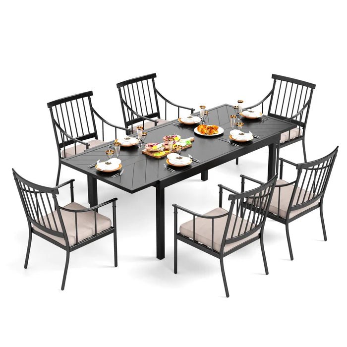 Phi Villa Outdoor Dining Set - From Where - 