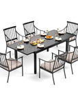 Phi Villa Outdoor Dining Set - From Where - 