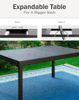 Phi Villa Outdoor Dining Set - From Where - 