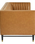 Phillip Leather Sofa - From Where - 