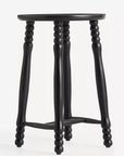 Pierre Turned Wood Counter Stool - From Where Finds - 