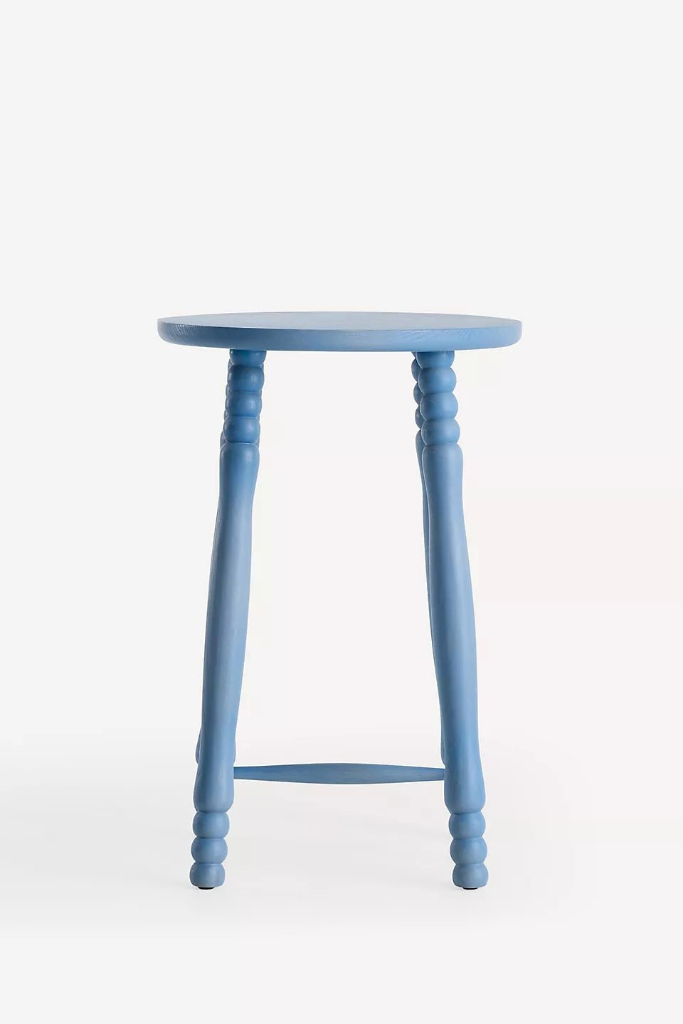 Pierre Turned Wood Counter Stool - From Where Finds - 