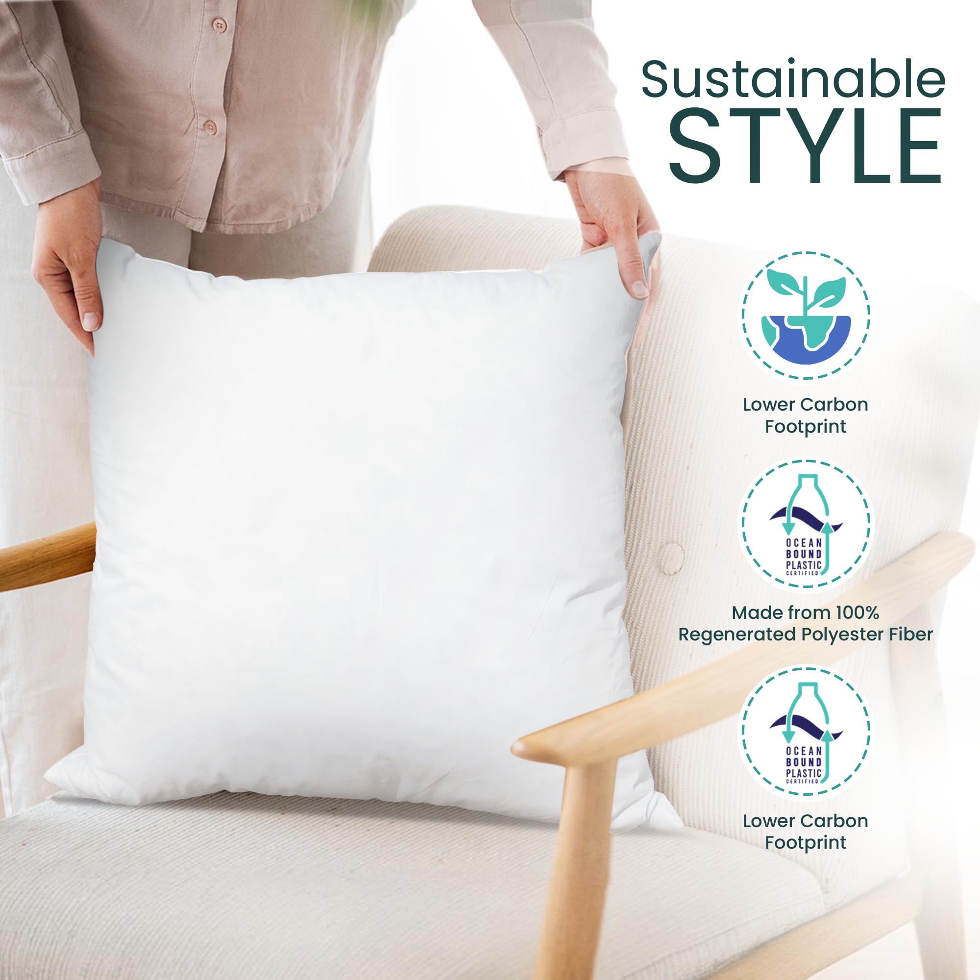 Pillowflex Plush Pillow Insert - From Where - 