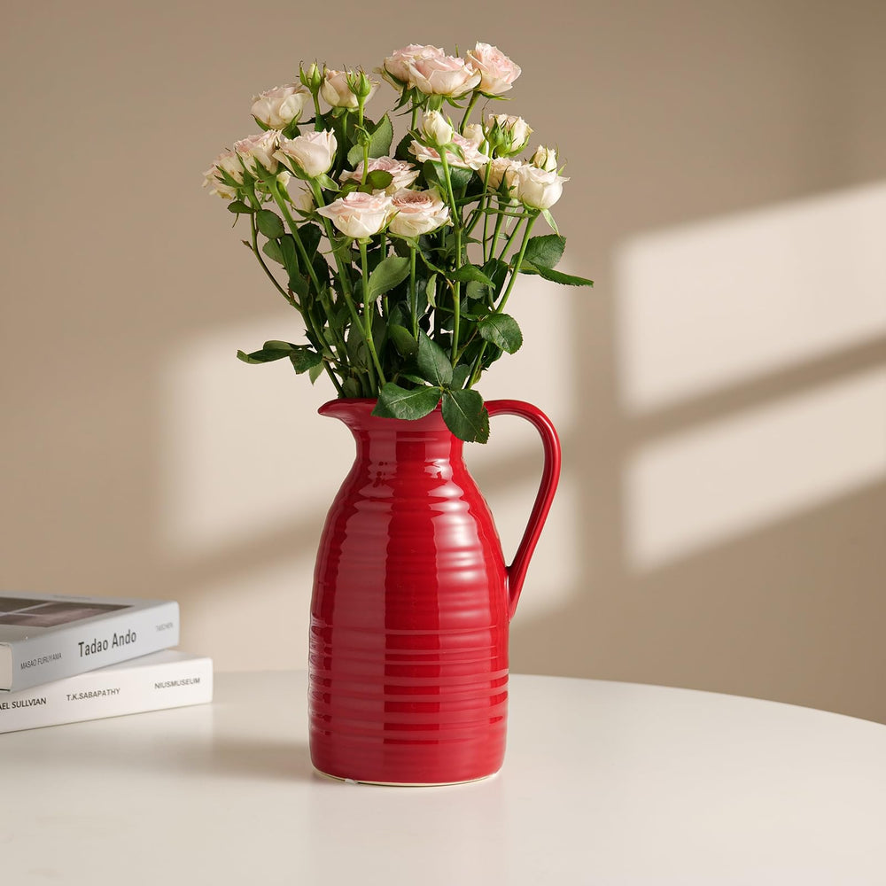 Pitcher Vase for Flowers - From Where - 