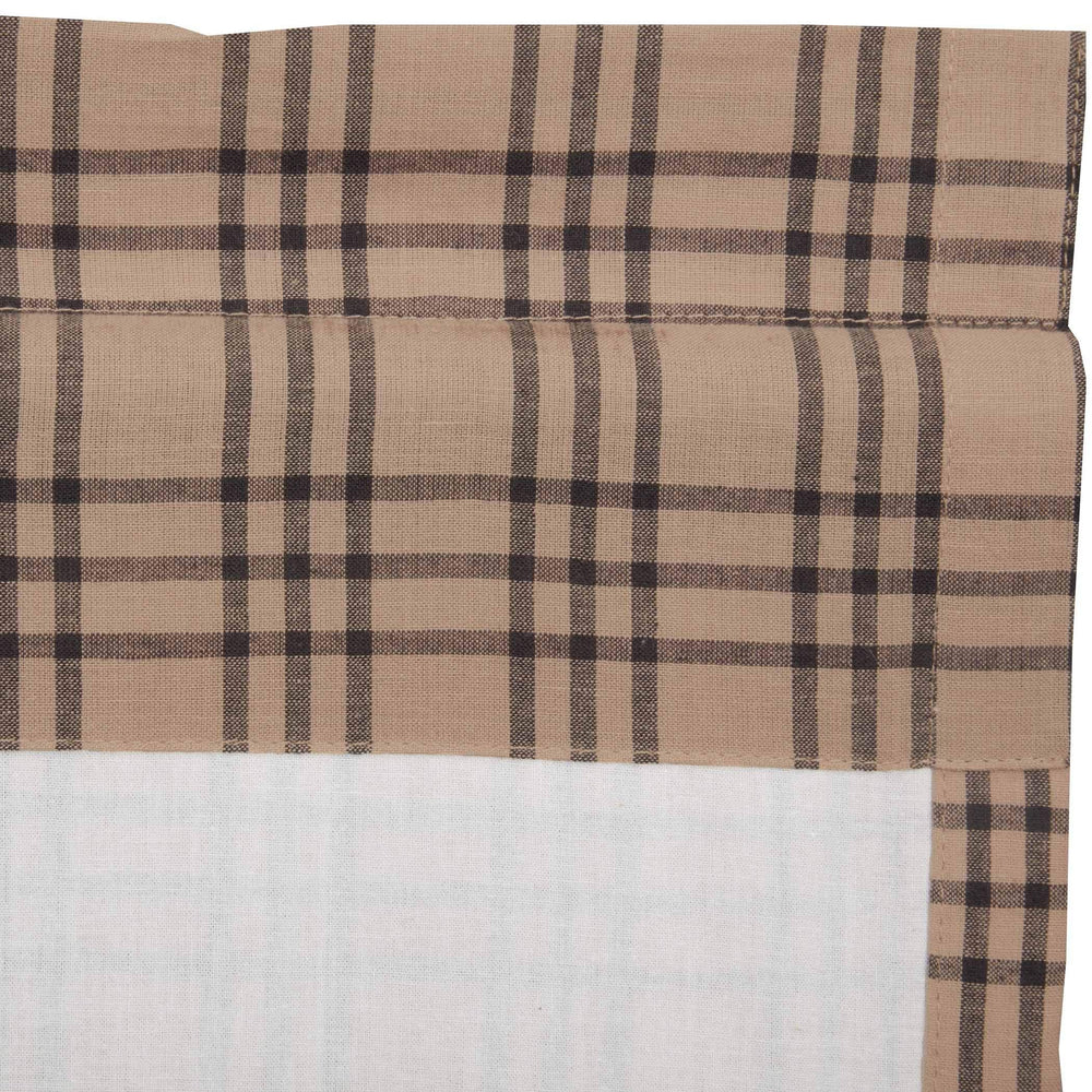 Plaid Cotton Farmhouse Curtains - From Where - 